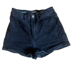 Wild Fable 'Highest Rise Shorts' Womens Denim Shorts-Black-Size 4-GUC